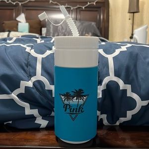 VS Pink retro water bottle